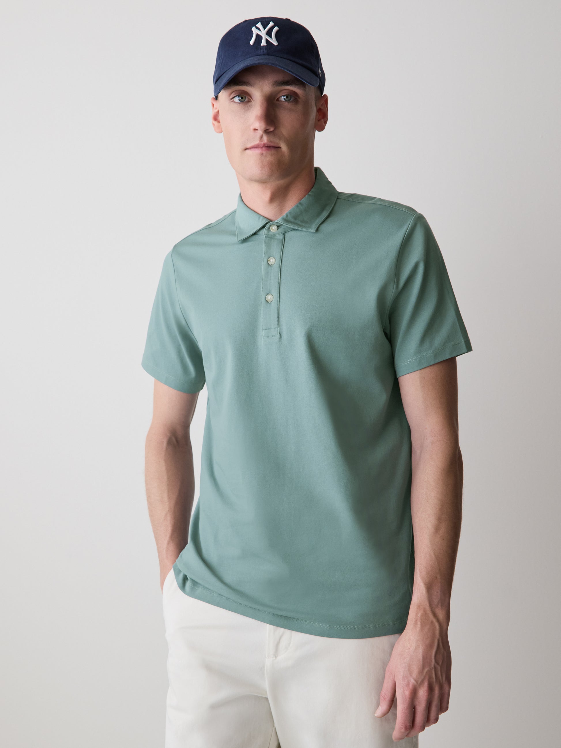 Short-Sleeve Supima (R) Cotton Polo