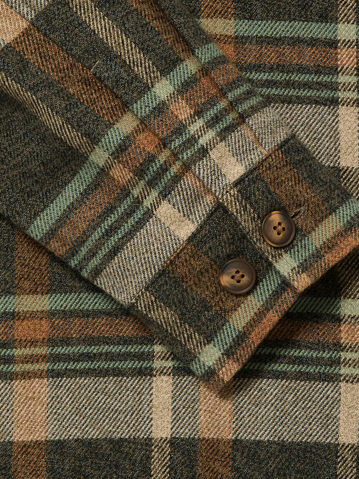Cotton Overshirt Check Pattern
