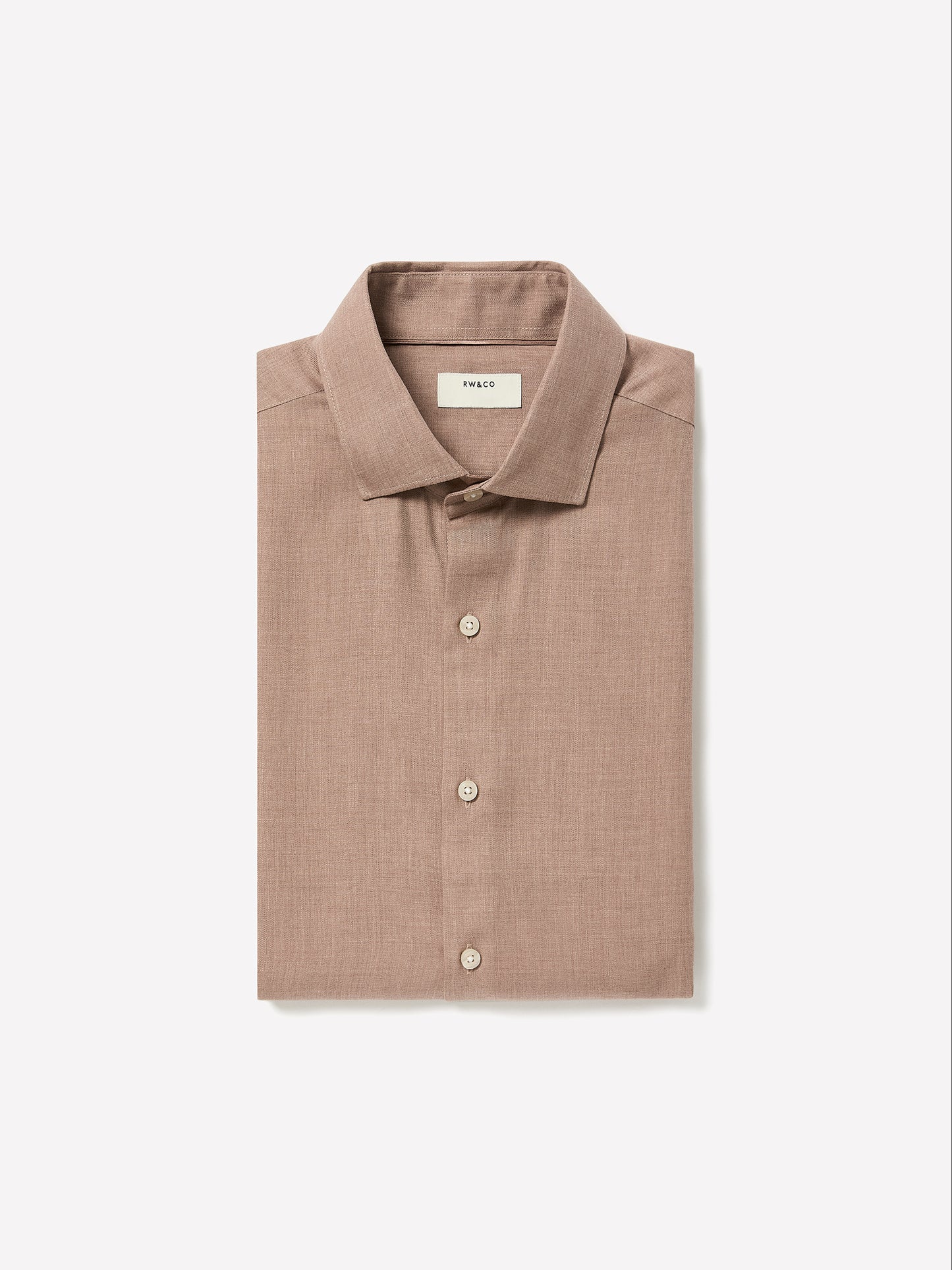 Tailored-Fit Lyocell Dress Shirt