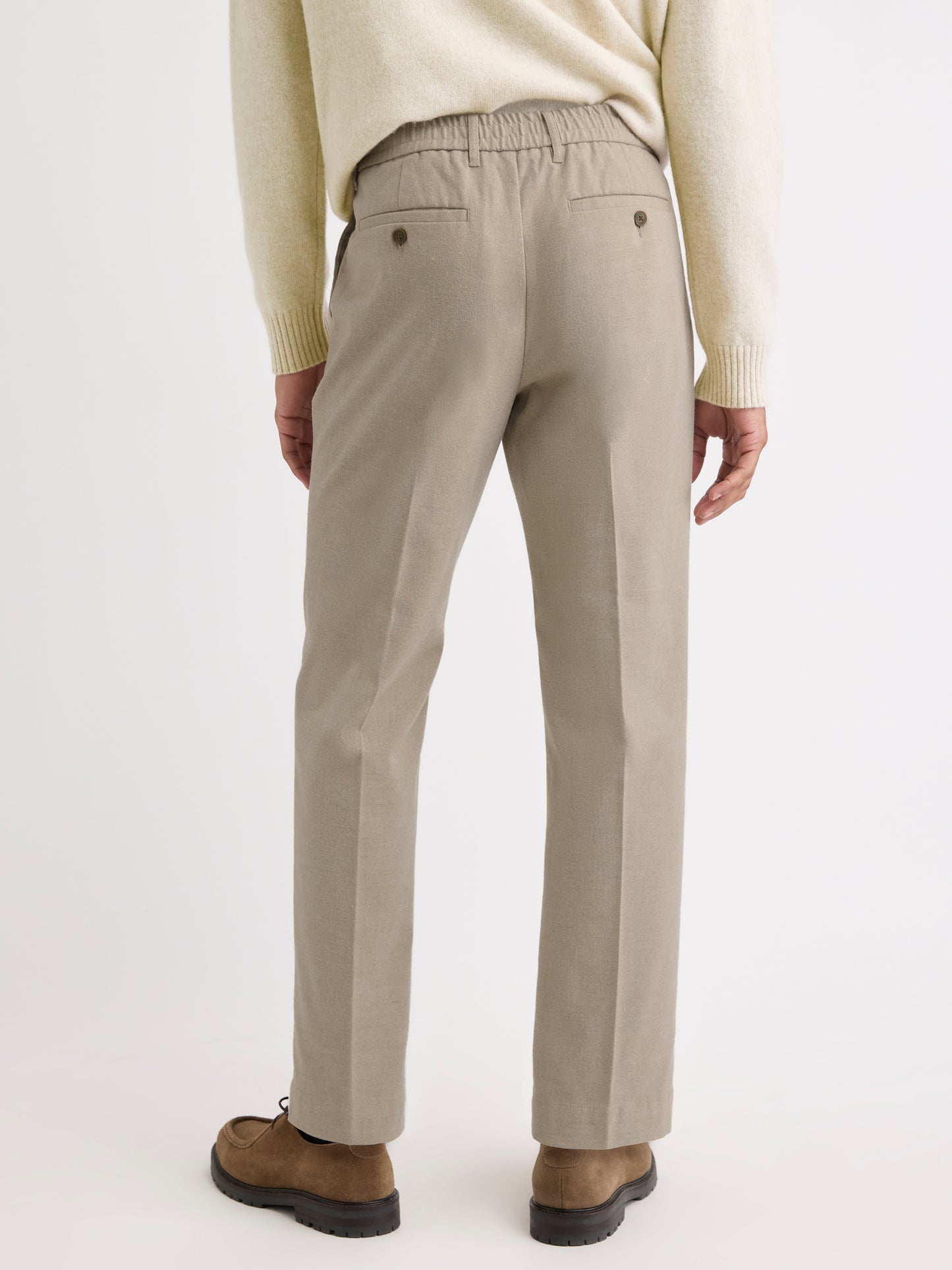 Pantalon en Moleskine Brossée