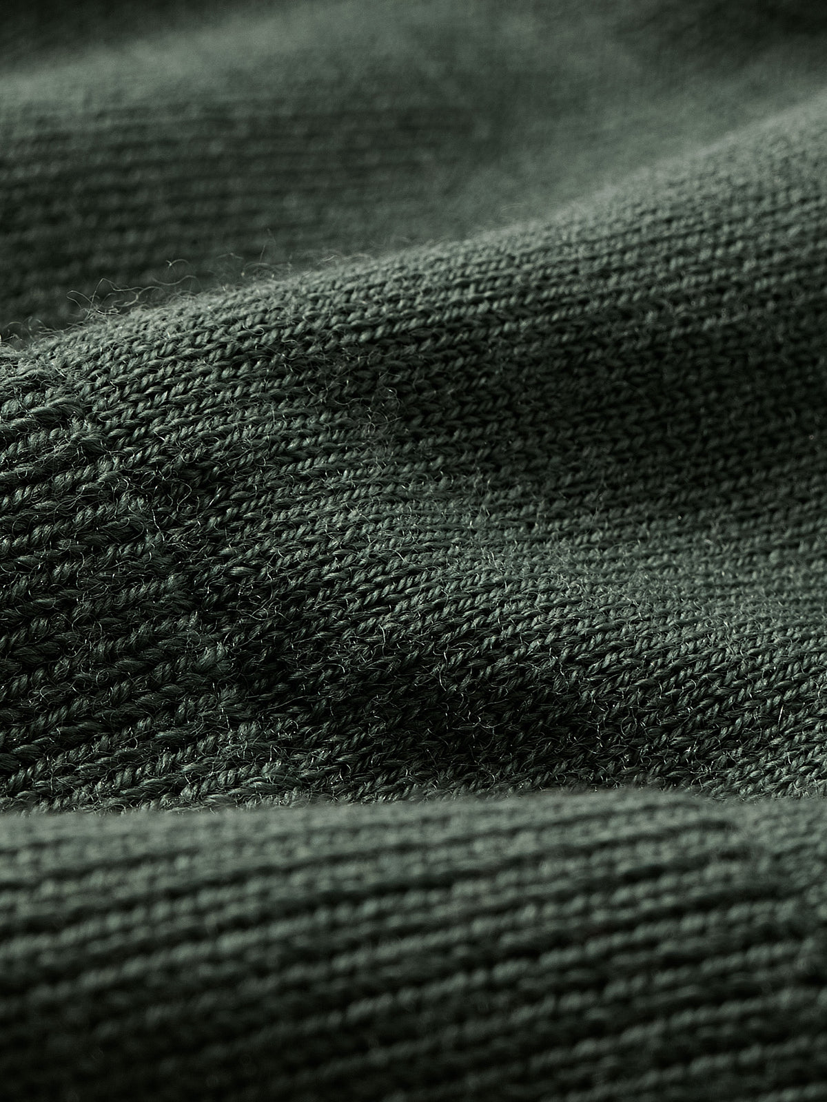 Merino-Wool Long-Sleeve Polo Sweater