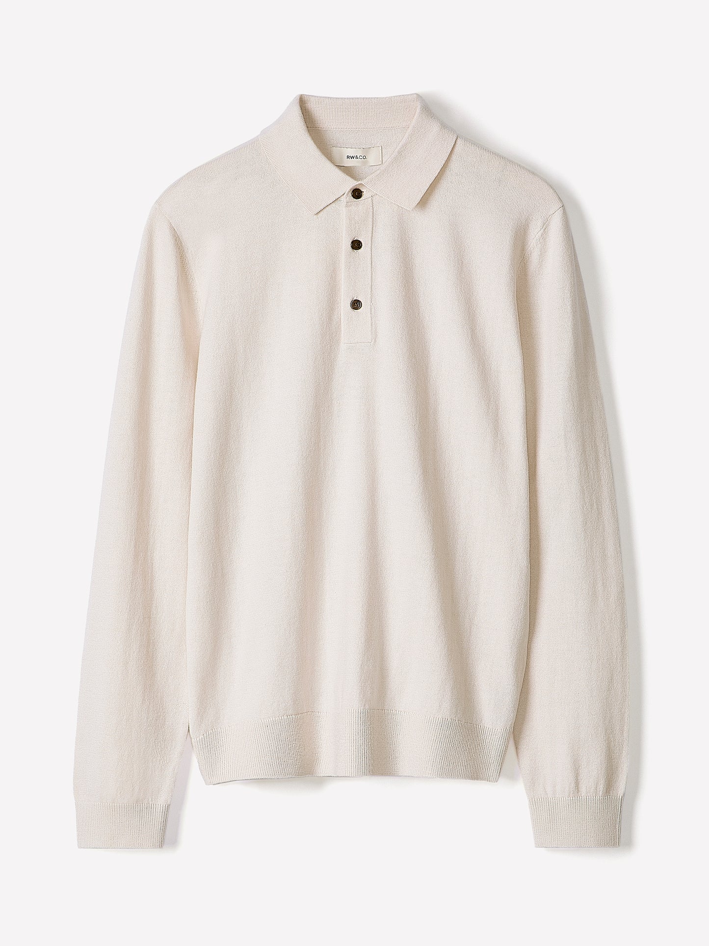 Pull Polo à Manches Longues