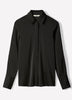 Woven Satin Long Sleeve Shirt