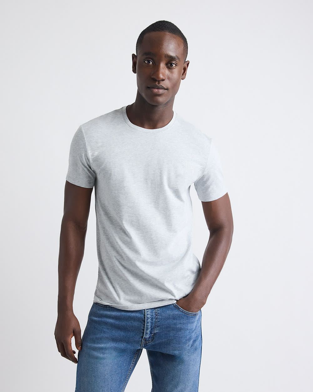 Supima Cotton (R) Crew-Neck T-Shirt