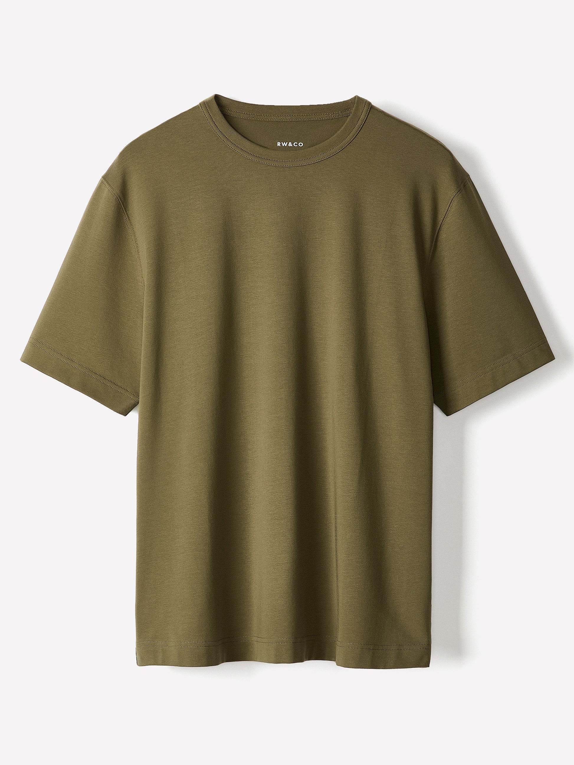Men's Knit Crewneck T-Shirt Supima Cotton