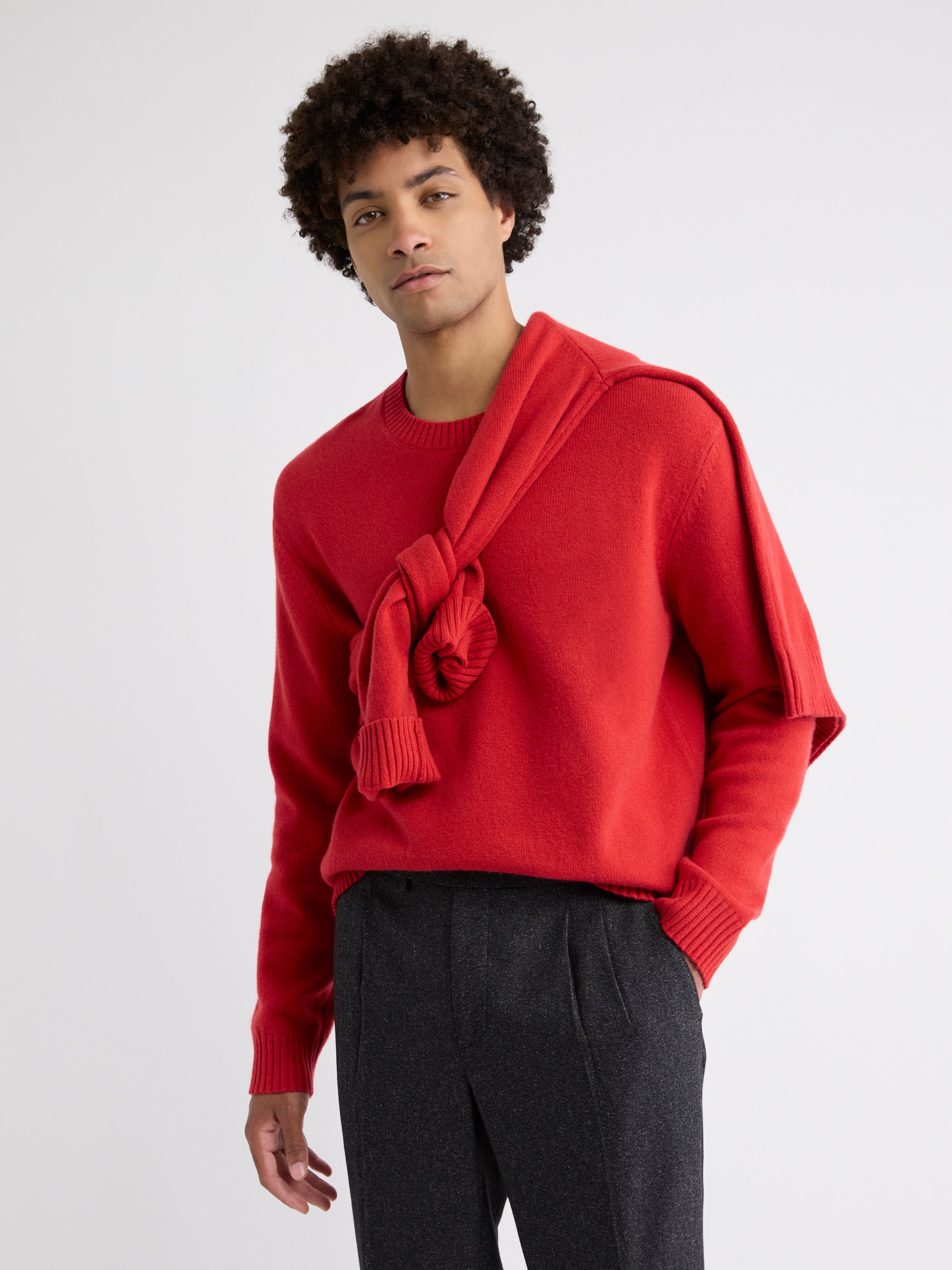 Lambswool Crew-Neck Sweater