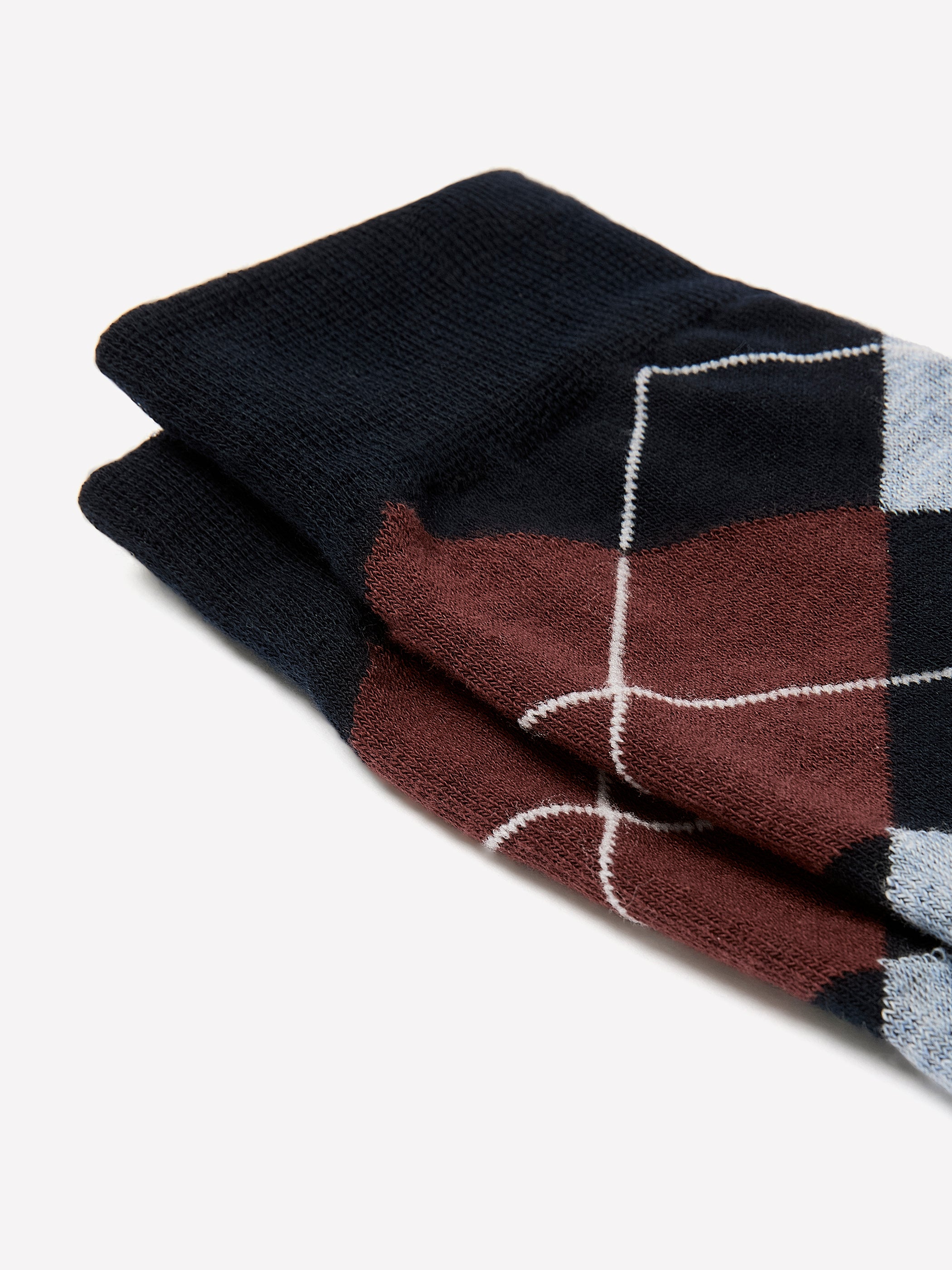 Men's Argyle Pattern Dress Socks