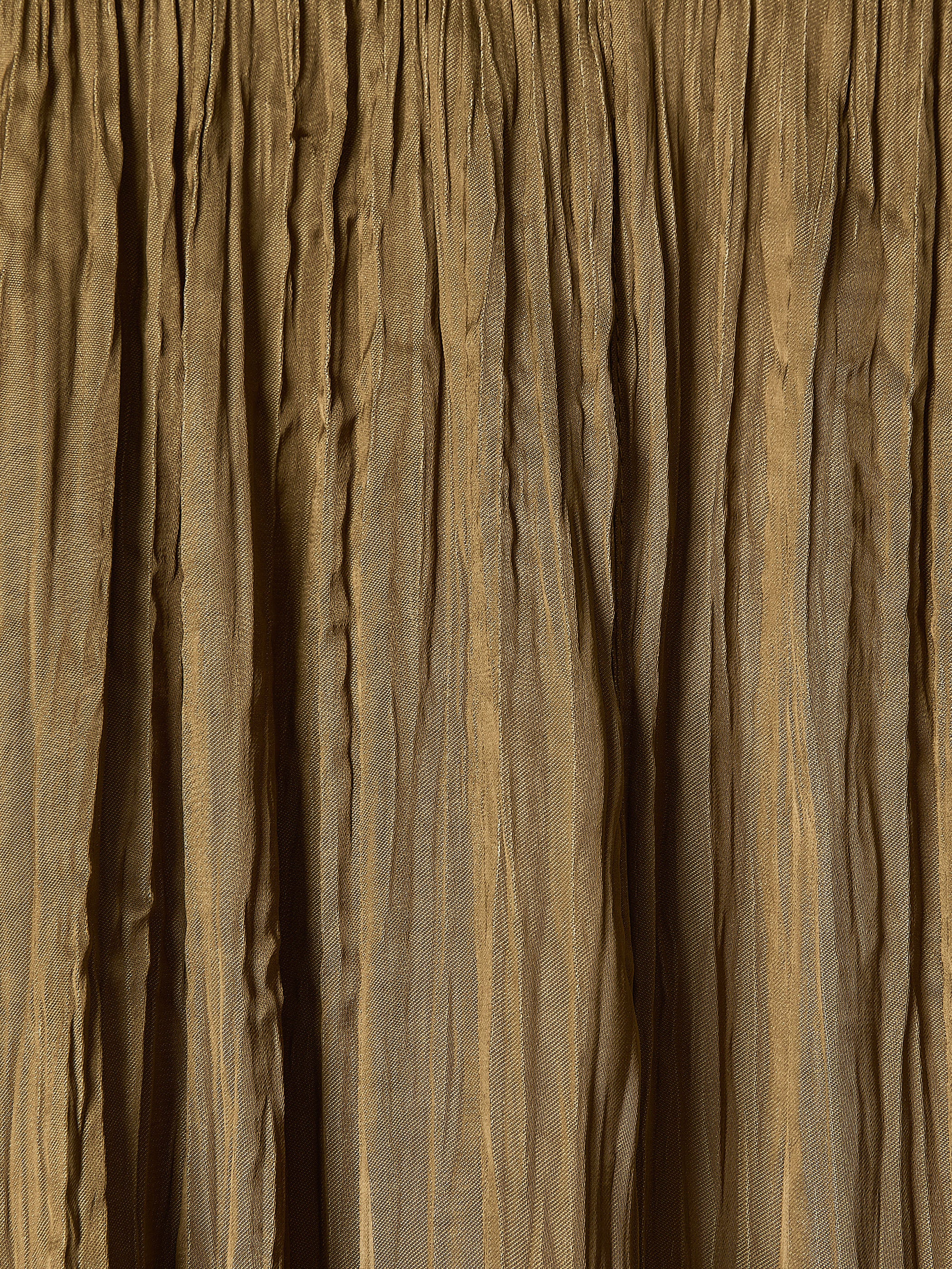 Satin High-Waisted Flare Midi Skirt