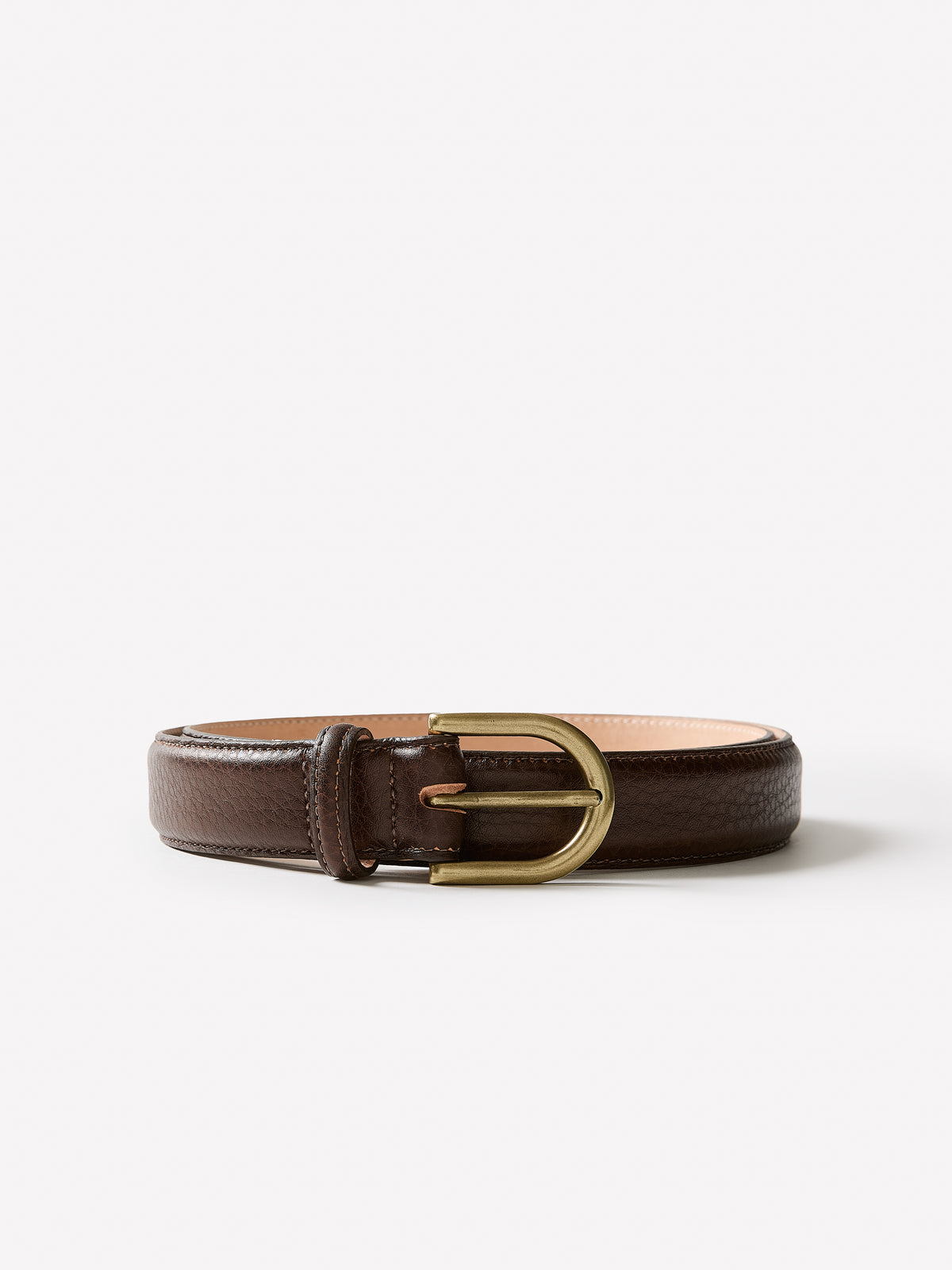 Leather Belt with Genuine Leather Material
