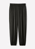 Satin High-Rise Balloon-Leg Pant