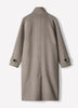 Classic Wool-Blend Double-Breasted Coat