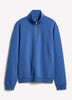 Long-Sleeve Quarter-Zip Mock-Neck Sweater