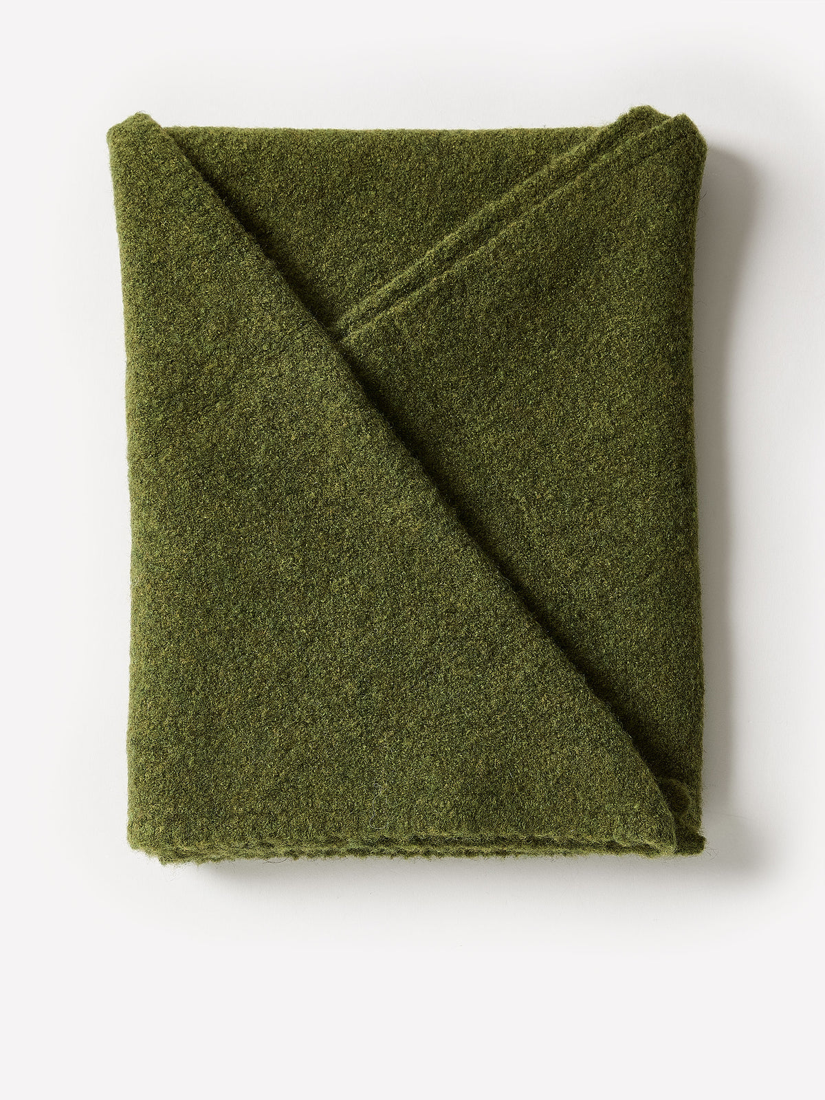 Triangular Wool-Blend Scarf
