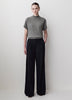 Knit Sweater Extra Fine Merino Wool Mock Neck