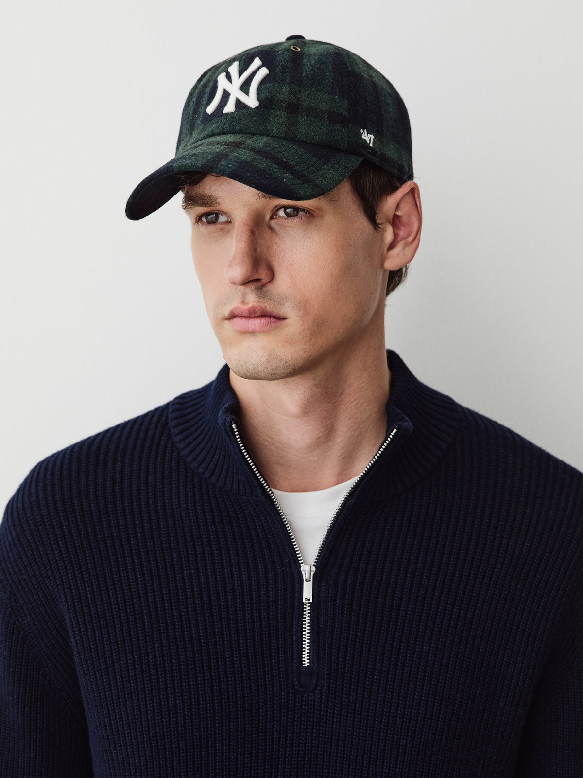 Green Classic '47 Clean Up Cap - NY Yankees