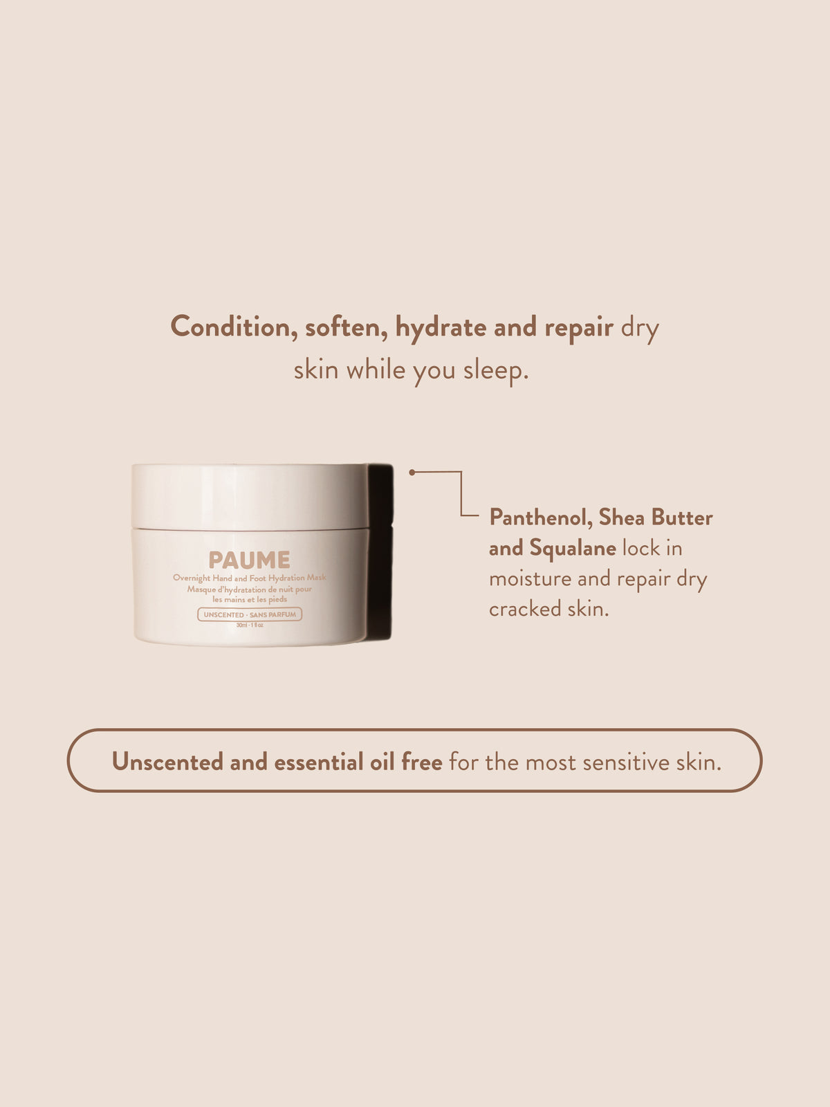 Hand Mask with Glycerin and Shea Butter for Women