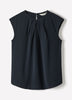 Woven Crepe Extended Sleeve Blouse