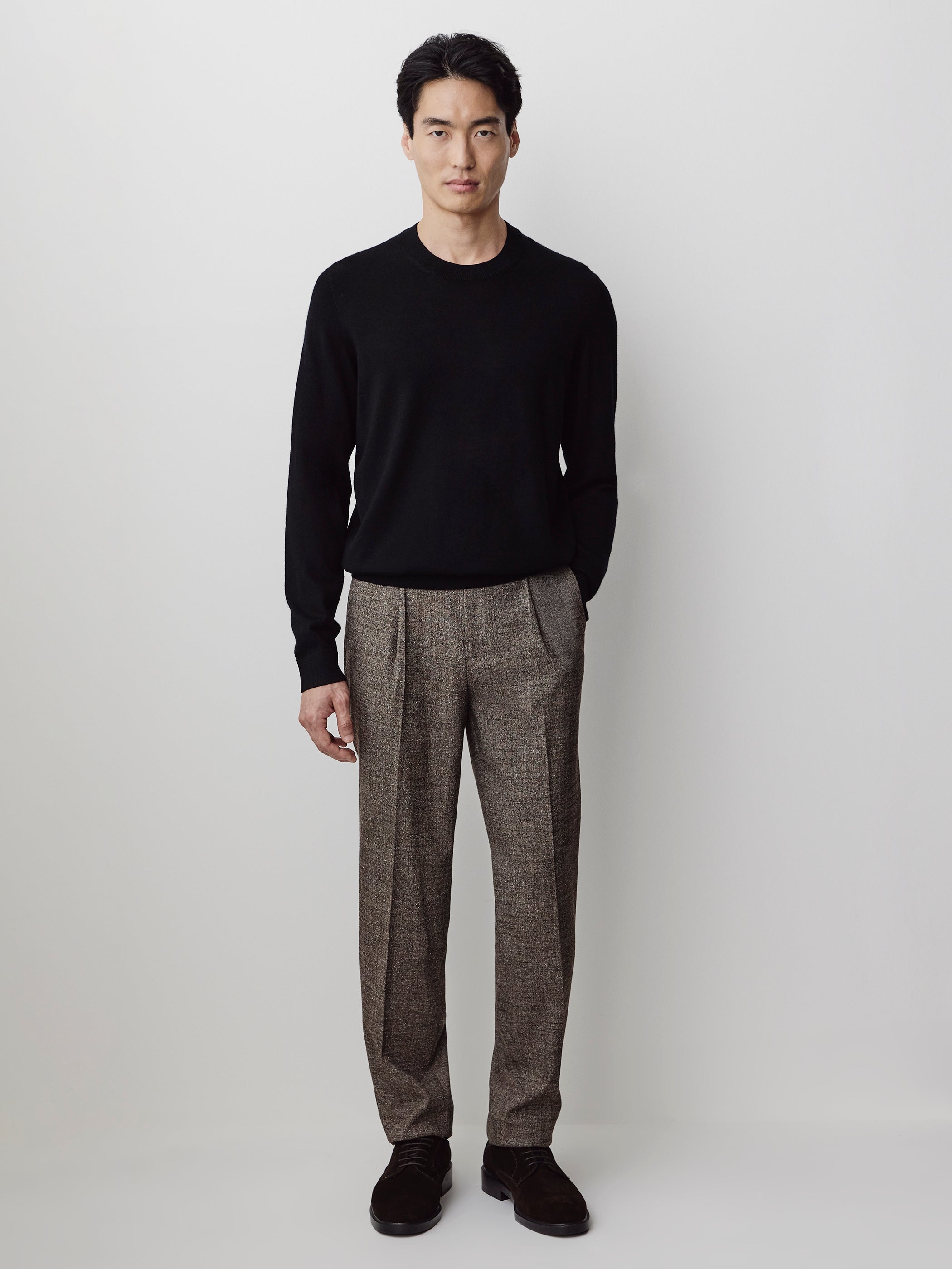 Men's Merino-Wool Crew-Neck Sweater – RW&CO