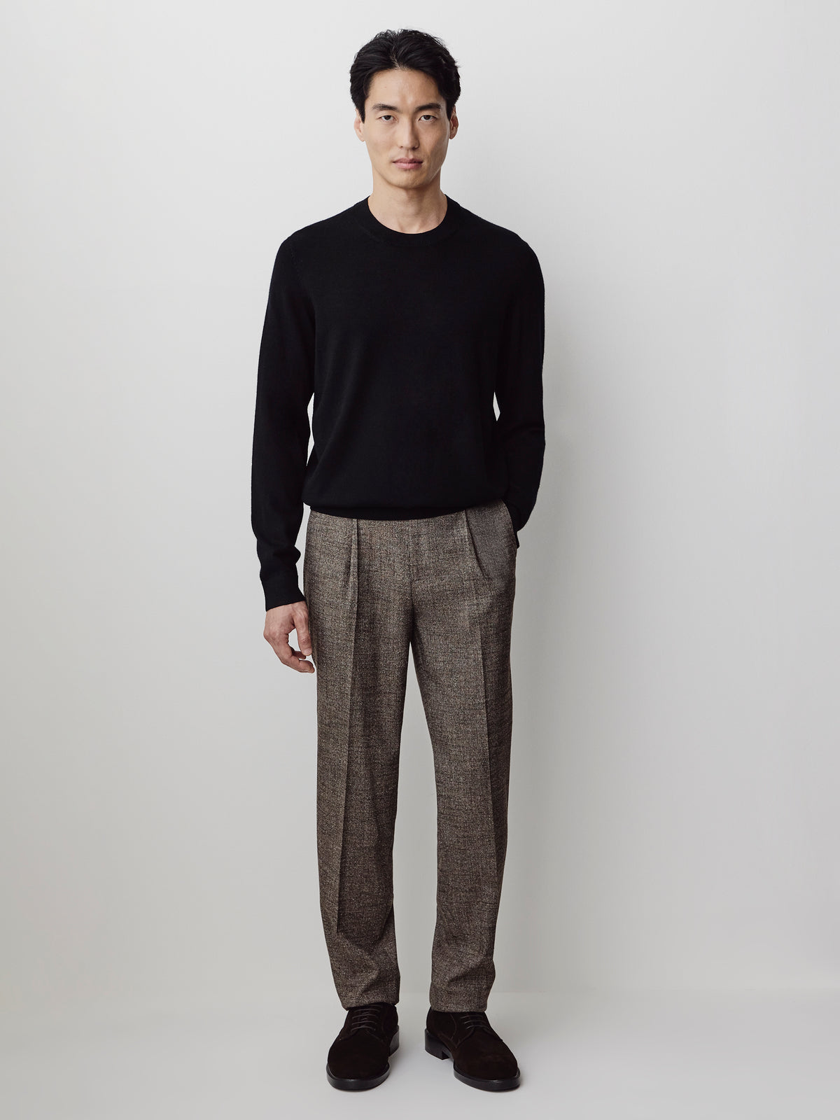 Merino-Wool Crew-Neck Sweater