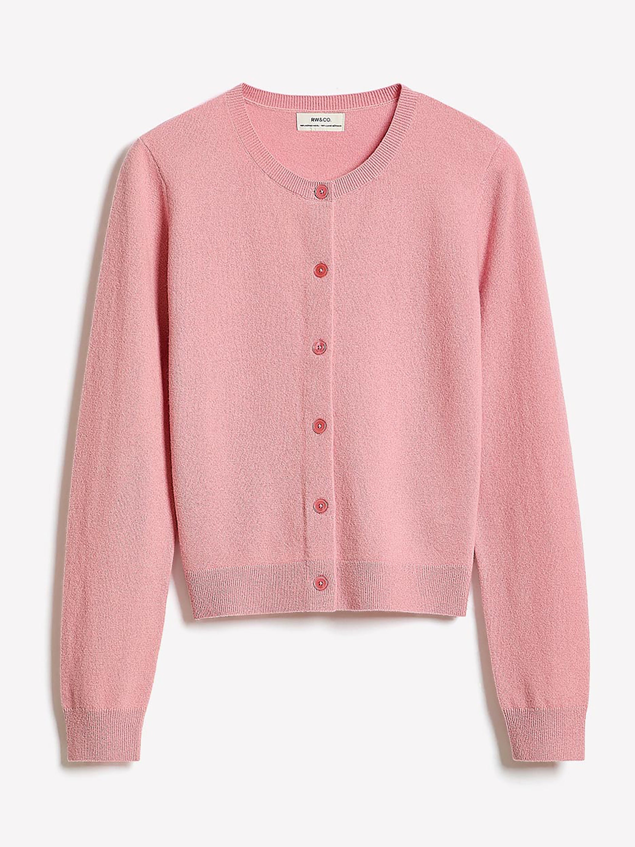 Merino Wool Button-Down Cardigan