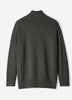 Long-Sleeve Mock-Neck Merino-Blend Sweater