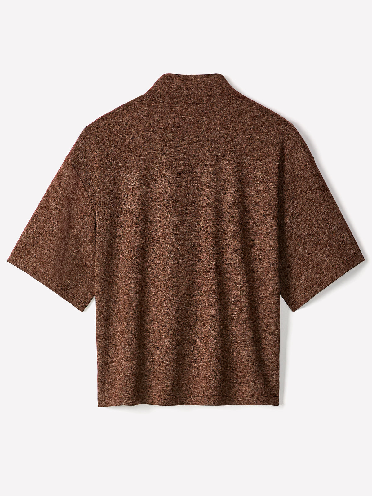 Knit Pullover Top with Warm Hand Scarf Detail