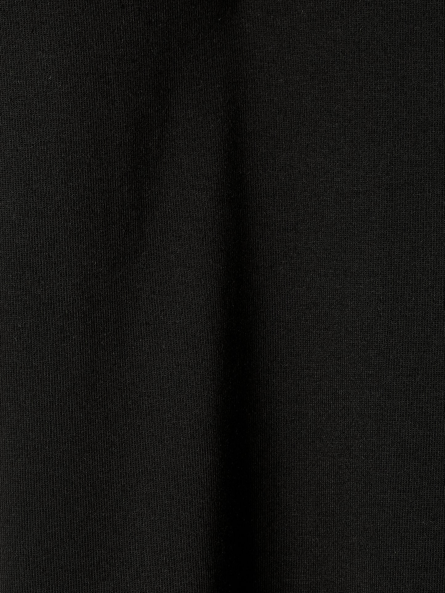 Elbow-Sleeve Crew-Neck Fitted Tee