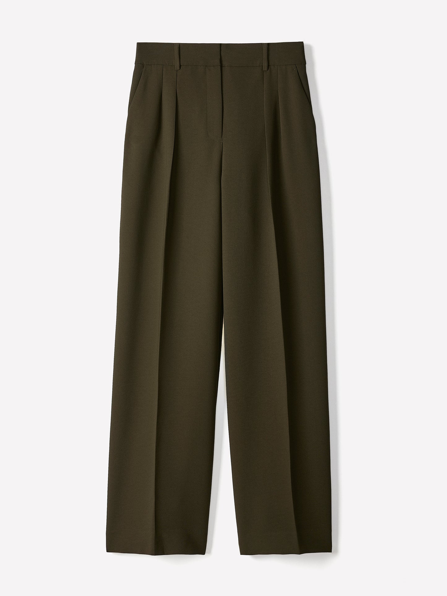 Wide-Leg High-Rise Pant
