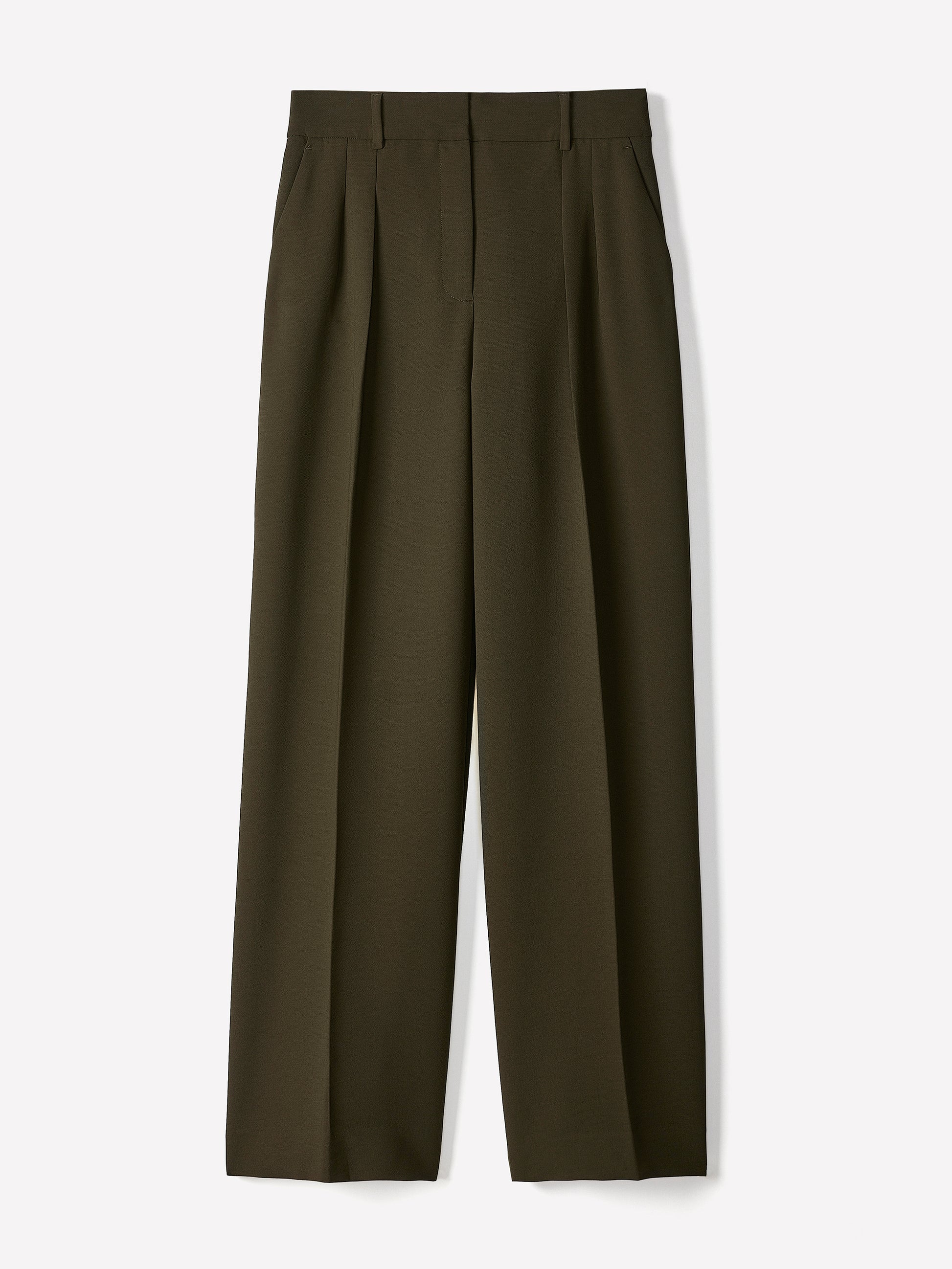 Wide-Leg High-Rise Pant