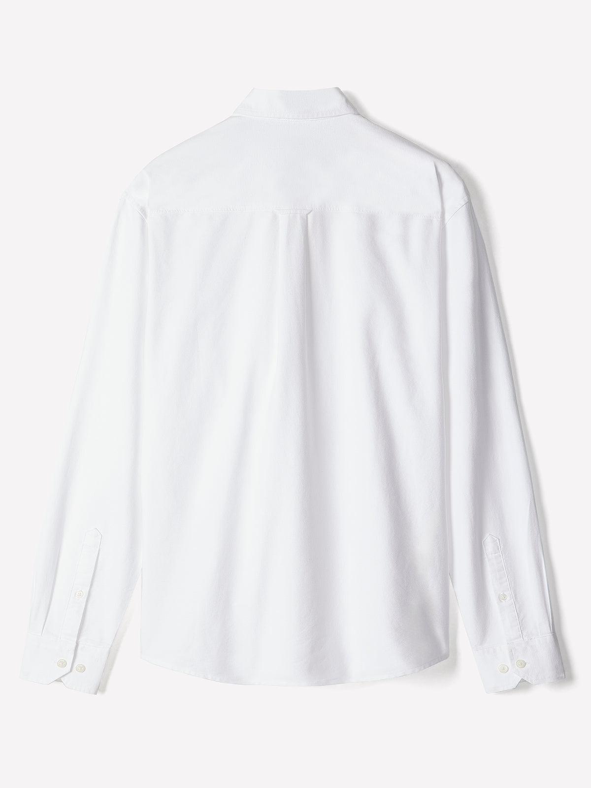 Long-Sleeve Cotton Oxford Shirt