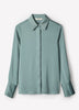 Long-Sleeve Satin Shirt