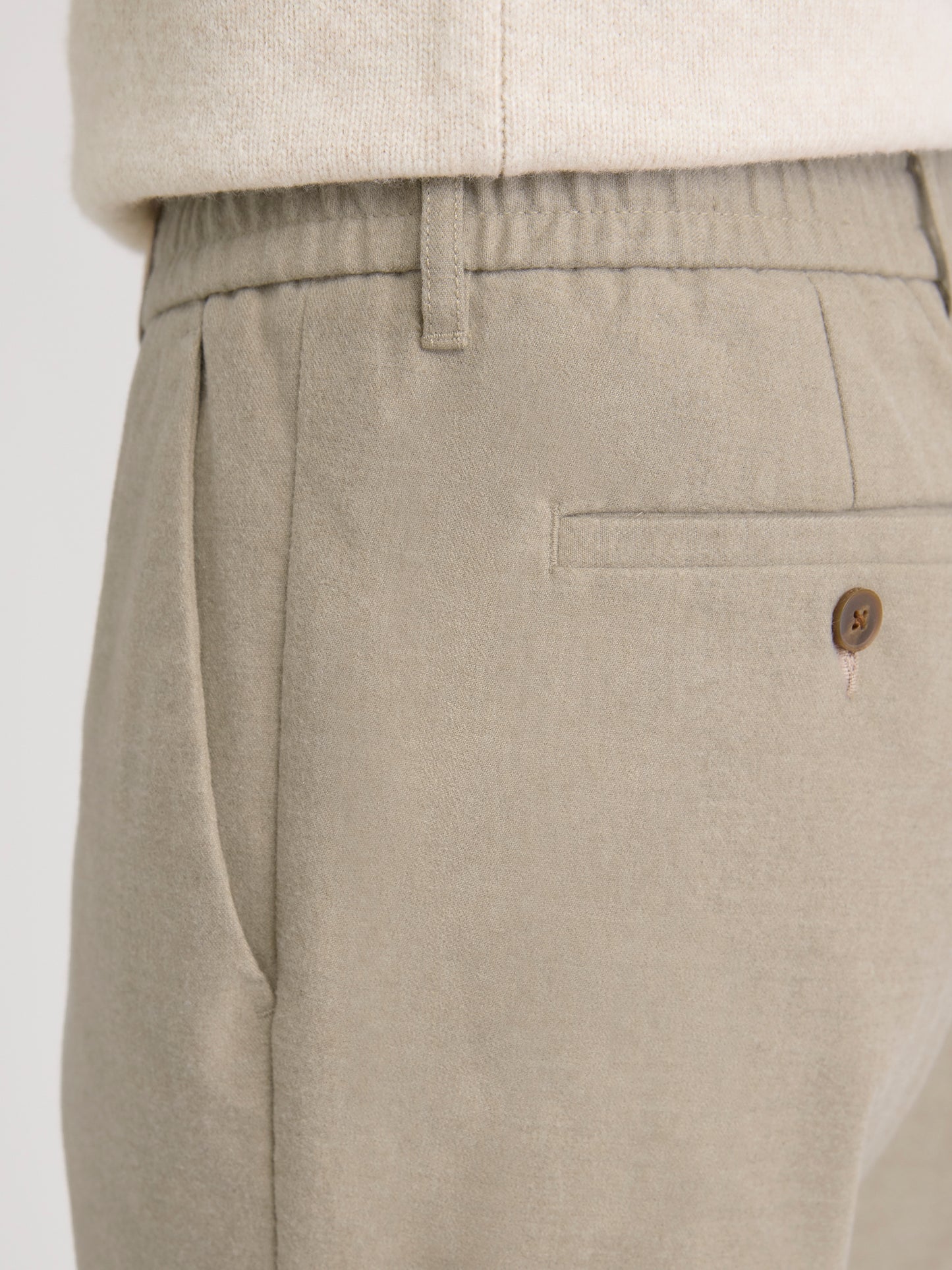 Pantalon en Moleskine Brossée