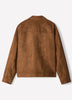 Woven Mens Jacket Faux Suede 100% Polyester