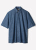Short-Sleeve Denim Shirt