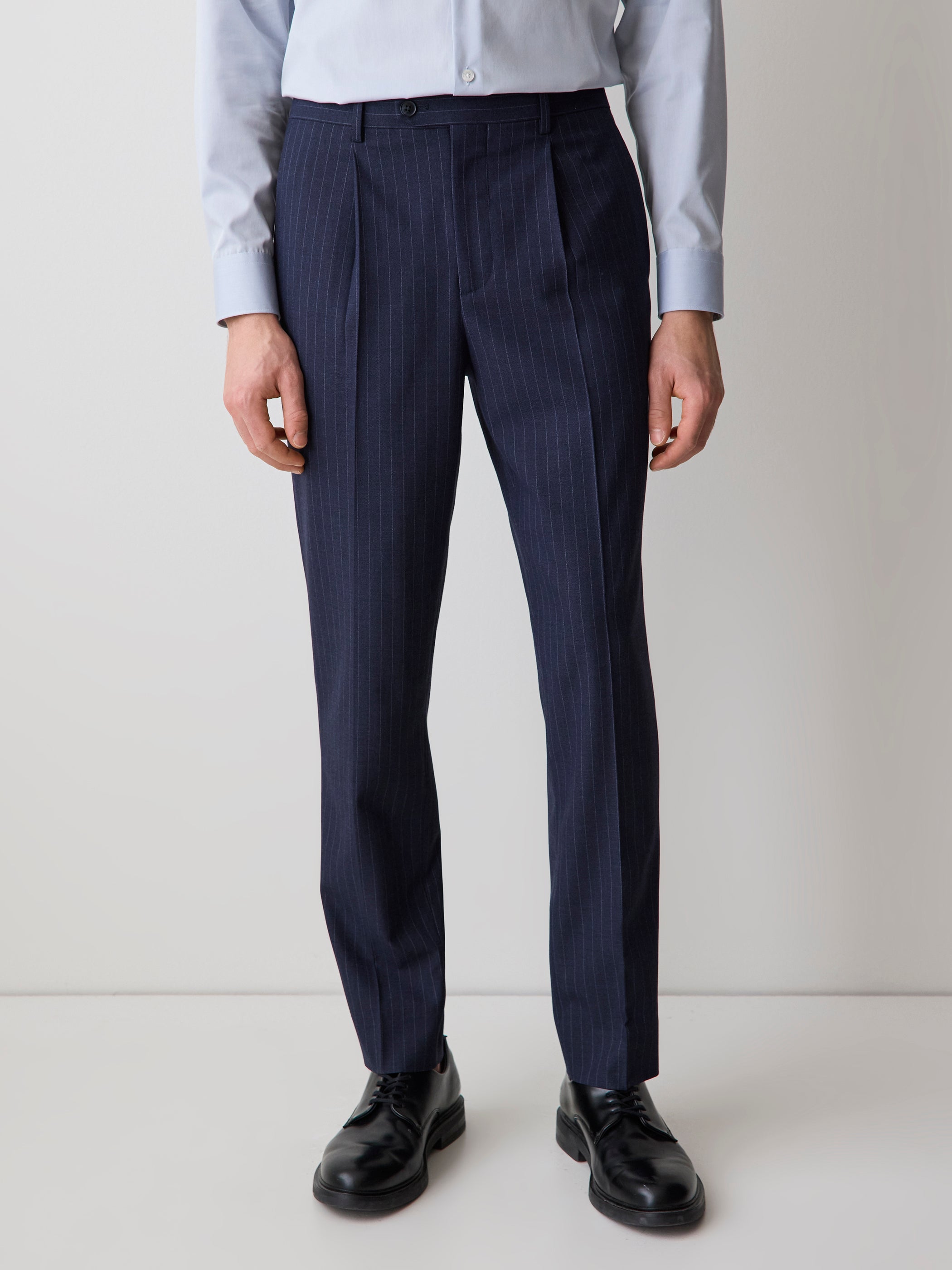 Men's Striped Tapered-Leg Dress Pants – RW&CO