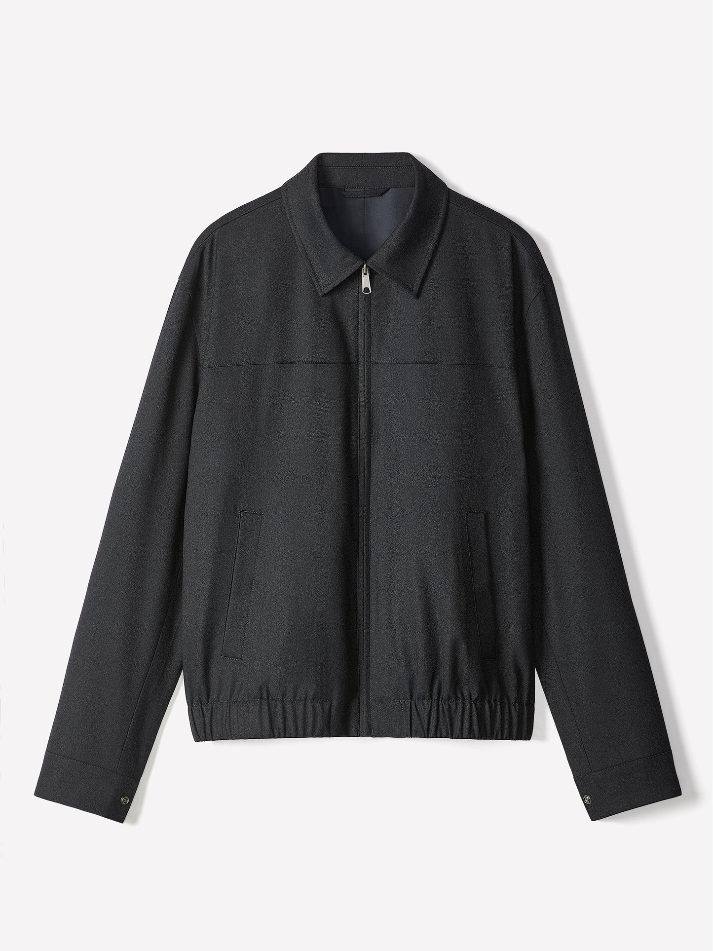 Woven Mens Jacket, Brushed Fabric, Milkman Style