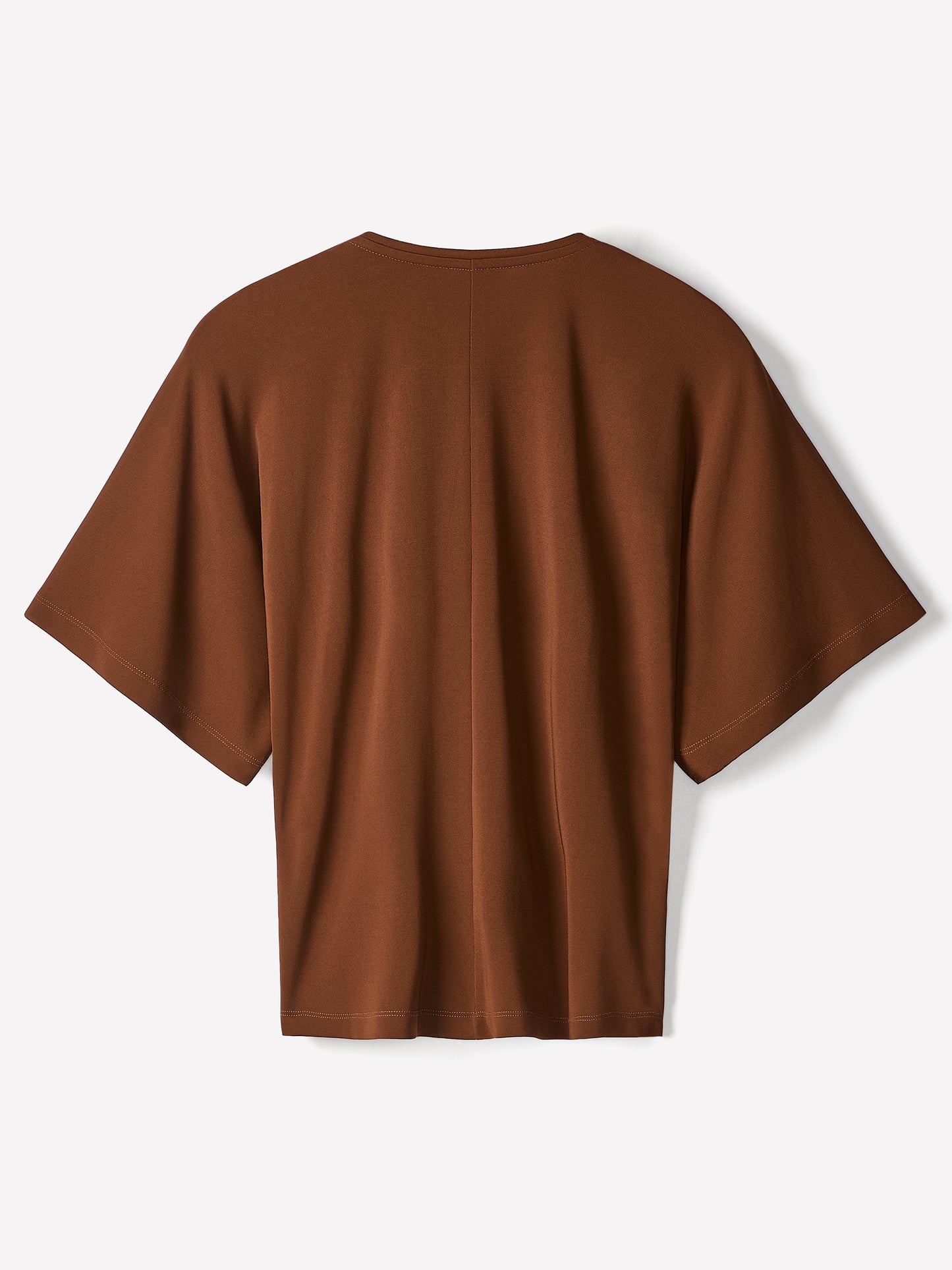 Knit Blouse High Twist Dolman Sleeve