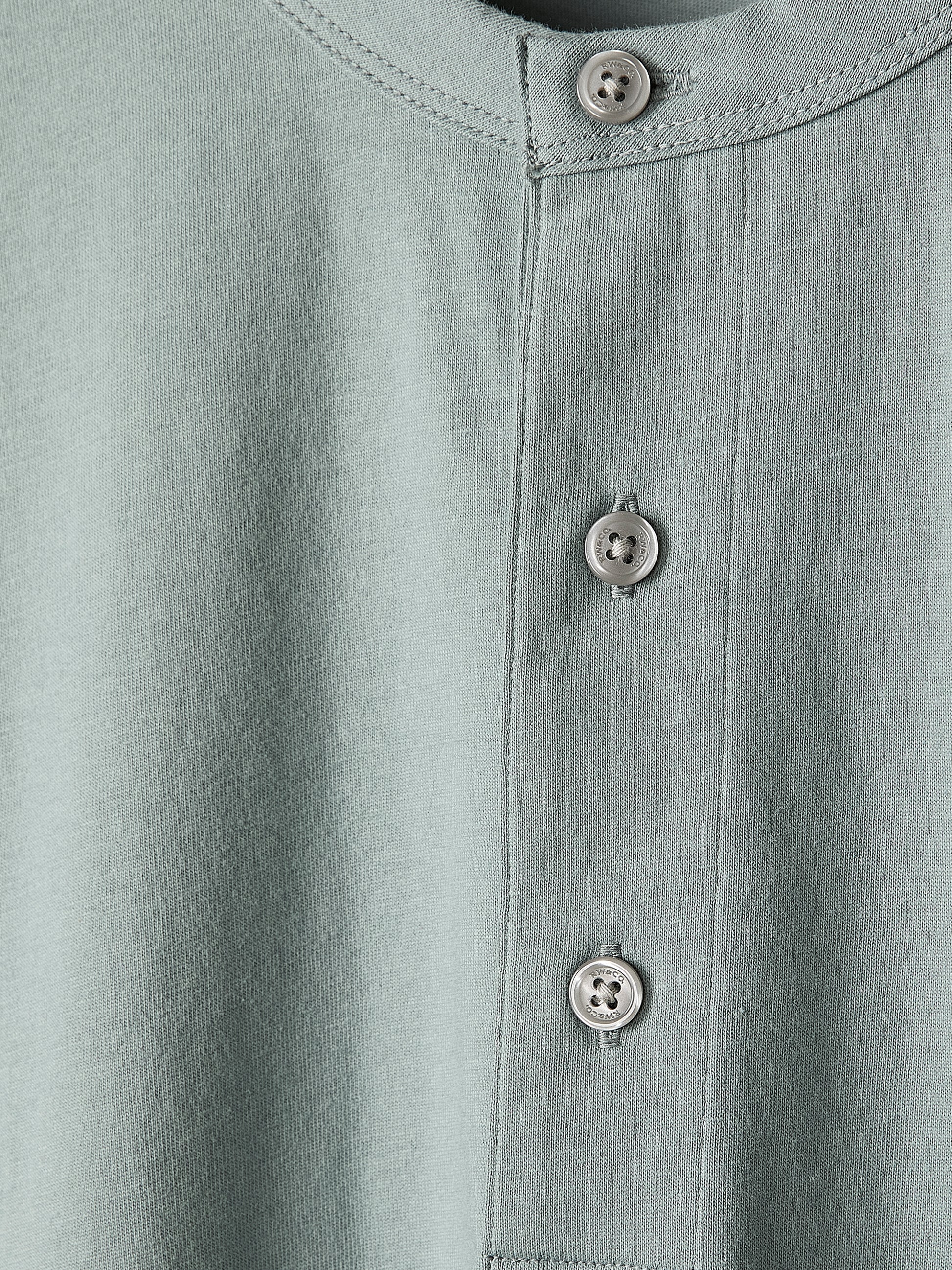 Short-Sleeve Henley T-Shirt