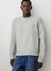Crew Neck Sweater with Acrylic Cotton Wool Blend