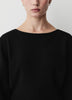 Knit Batwing Sleeve Flare Midi Dress