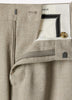 Slim-Fit Oat Brushed Twill Pant