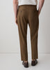 Tapered Wool Blend Mens Woven Pant