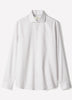 Slim Fit Woven Shirt with Tailored Collar