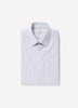 Tailored-Fit Dress Shirt with Double Stripes