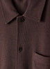 Men's Knit Short Sleeve Shirt Cotton Blend