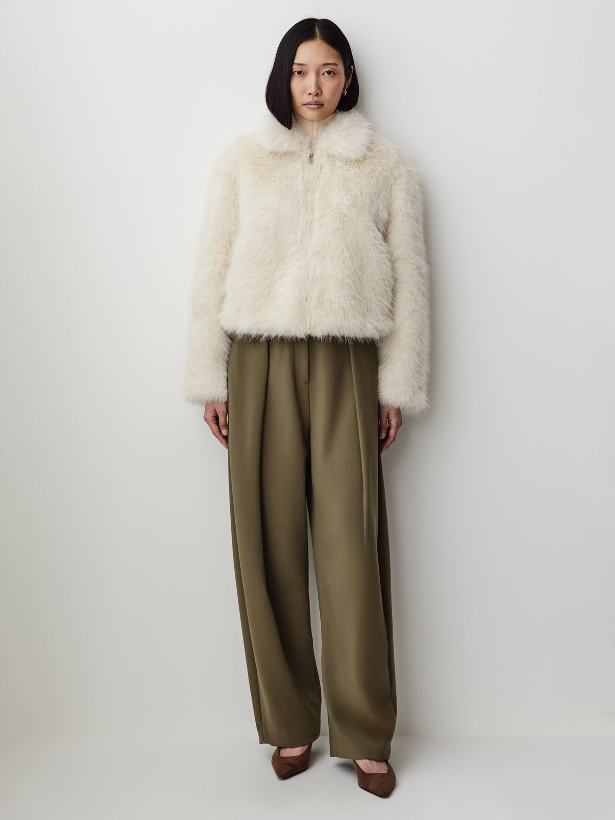 Faux Fur Coat
