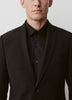 Essential Slim Fit Black Wool-Blend Suit Blazer