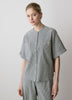 Woven Seersucker Button-Down Shirt