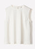Crew-Neck Satin Cami