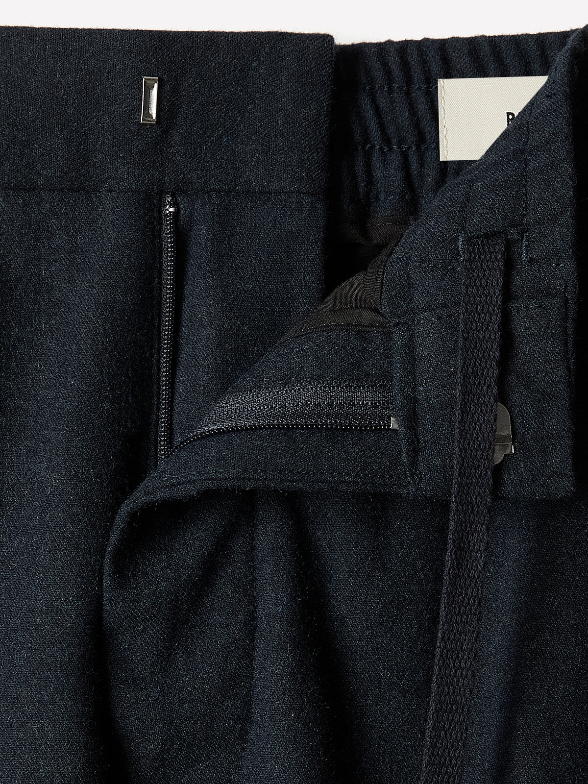Tailored-Fit Brushed-Knit Pant